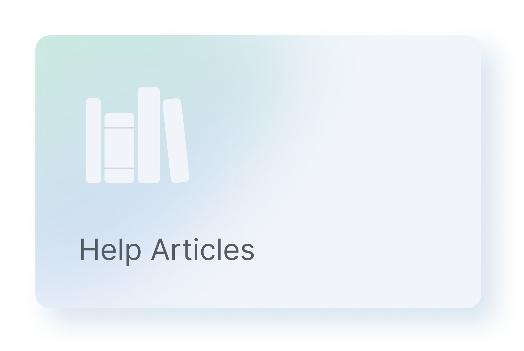 Help Articles Card